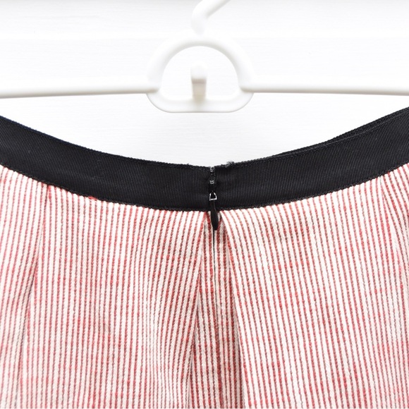 Jason Wu women’s skirt size 4 striped a-line midi skirt with pockets - Picture 3 of 10